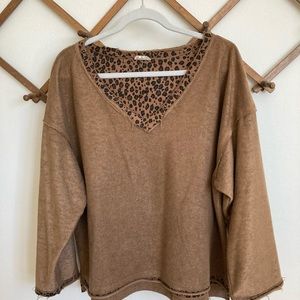 Small Pol sweater, cheetah